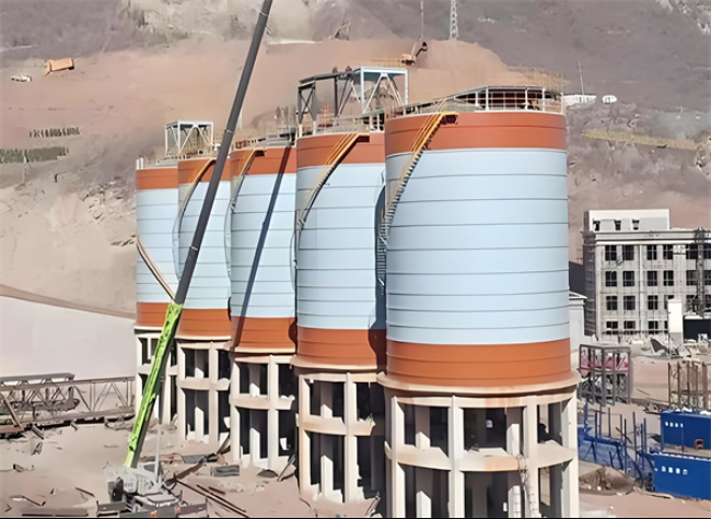 呼图壁高架钢板仓